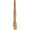 Ekena Millwork Kennewick Rough Sawn Timber Gable Bracket, Western Red Cedar, 96"W x 32"H x 2"D x 6"F, 8/12 Pitch GBW096X32X0206KEN00RWR - alternate 5